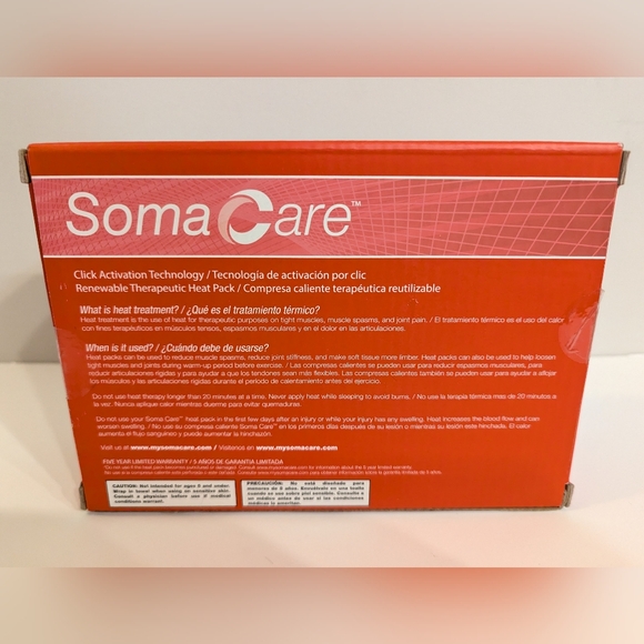 SomaCare Click Activate Knee Heat Pack - Picture 3 of 3
